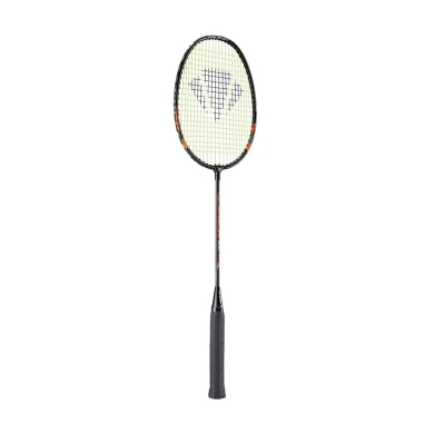 Carlton Badmintonschläger Aeroblade 500 dunkelgrau/orange - besaitet -